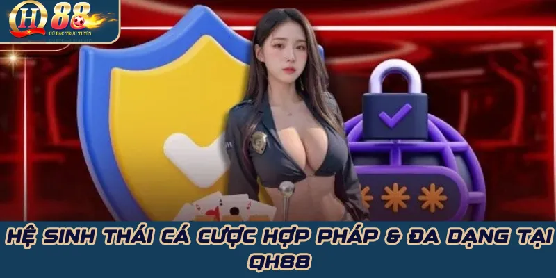 Hệ sinh thái cá cược hợp pháp & đa dạng tại QH88